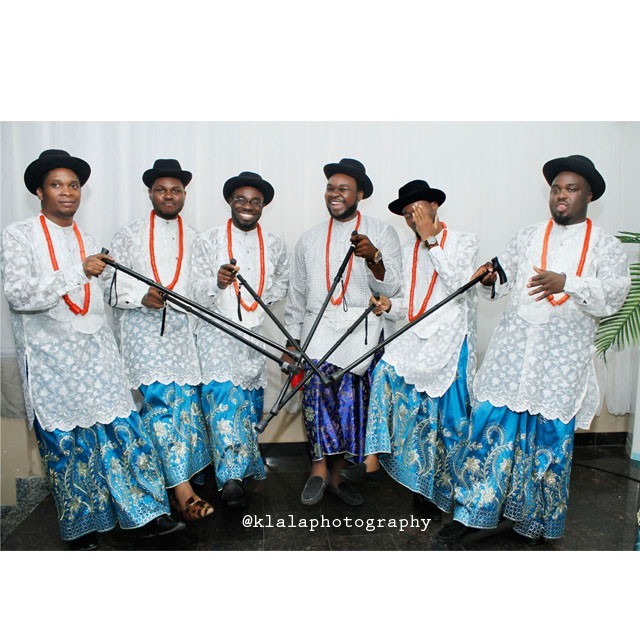 urhobo wedding attire