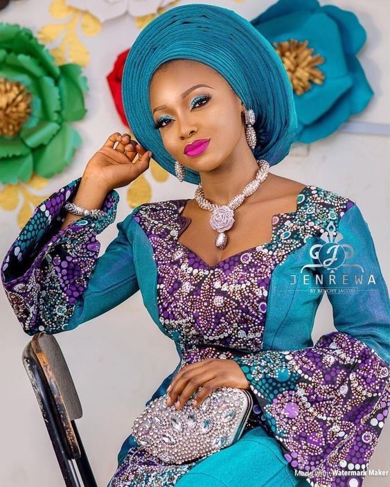 Aso oke hotsell styles for bride