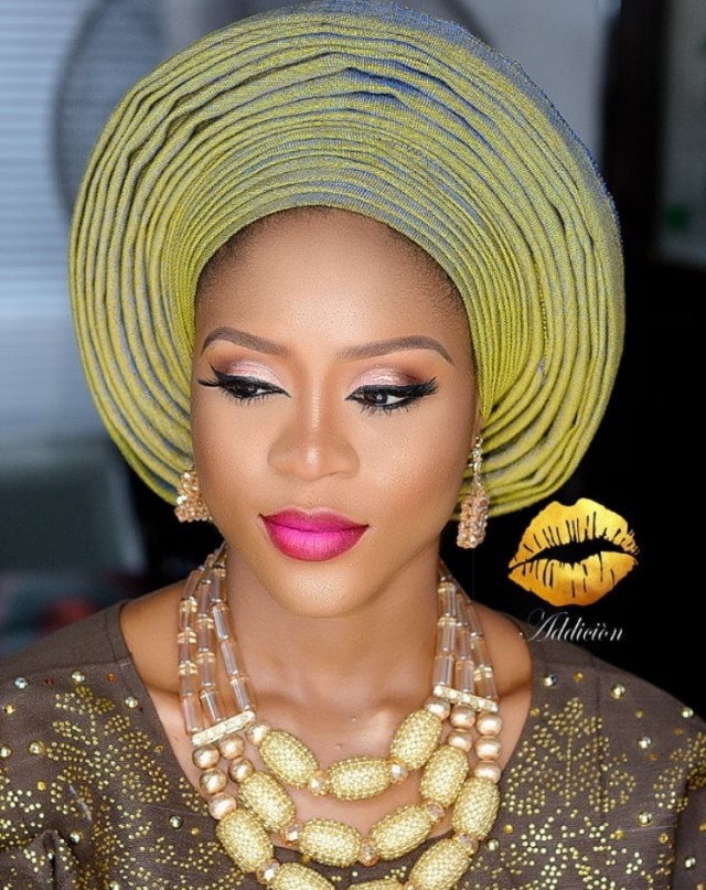 Gele & Makeup: 26 Perfectly-Tied Asooke in Vibrant Colours | Sugar ...